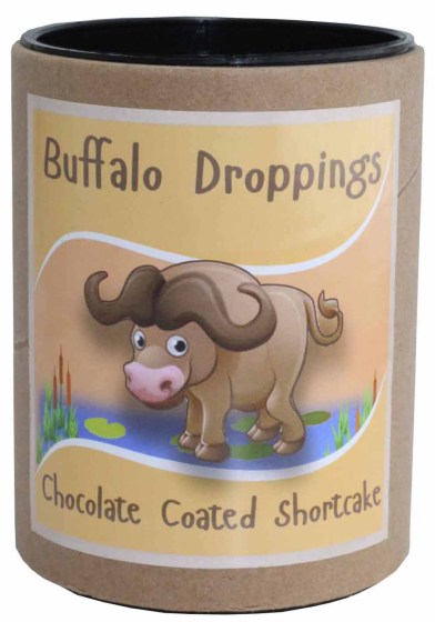 cartoon buffalo dropping holiday gift idea top dot tourism souvenir